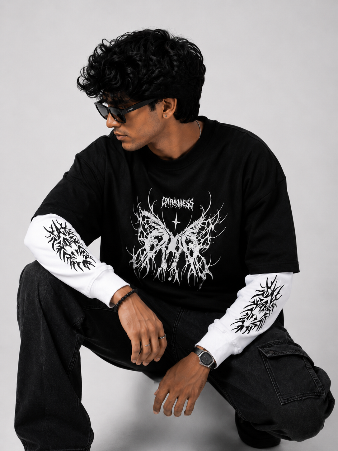 BLACK BUTTERFLY DOCTOR SLEEVE