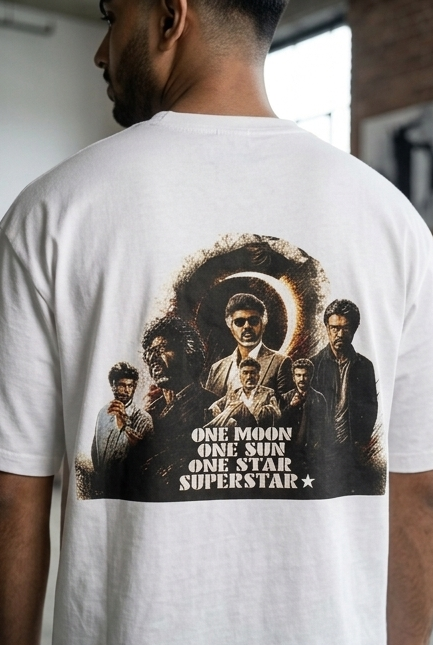 HUKUM WHITE SUPERSTAR TEES